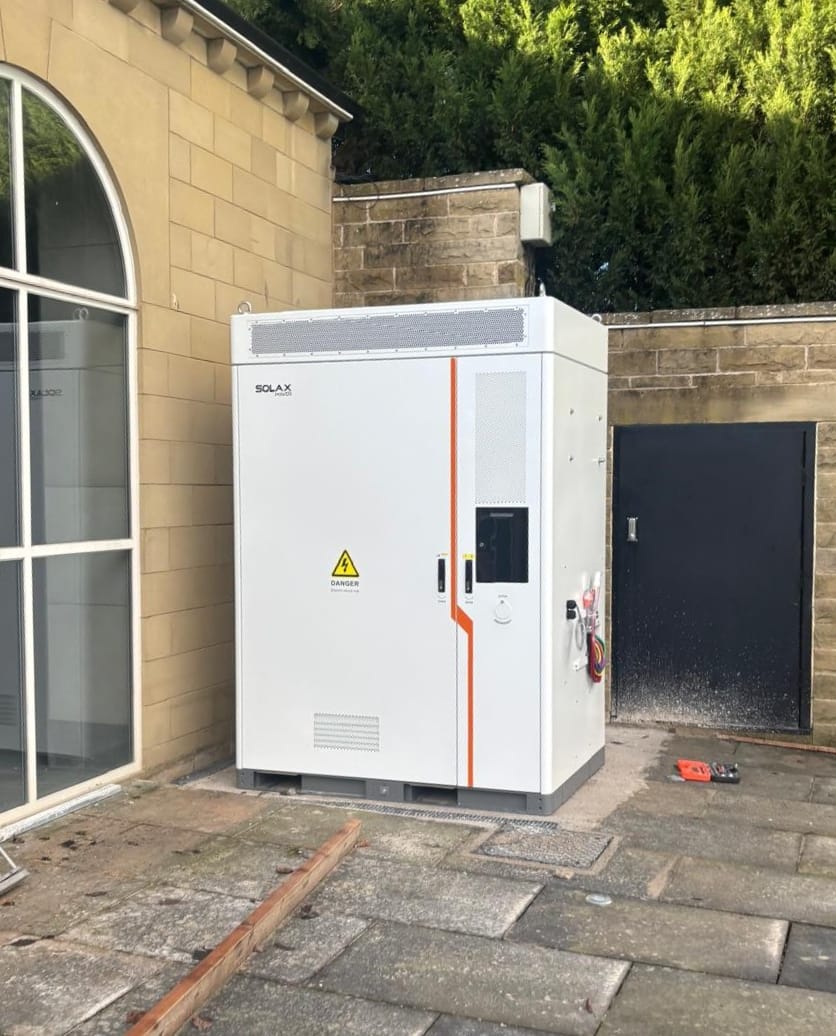 SolaX Aelio inverter and 200kWh battery storage